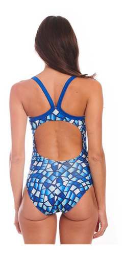 Traje Baño Malla Natacion Resiste Cloro Heracles Bretel Fino
