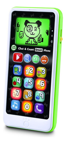 Juguete Teléfono Celular Infantil Interactivo Leap Frog Color Verde