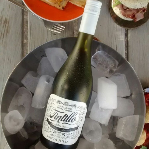 Imagen 4 de 9 de Tintillo Malbec Bonarda 750 Ml Bodega Santa Julia