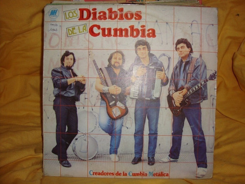 Vinilo Los Diablos De La Cumbia Cumbia Metallica C1