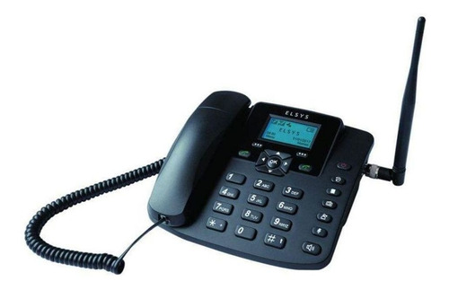 Kit Telefone Celular De Mesa Rural Elsys Epfs12