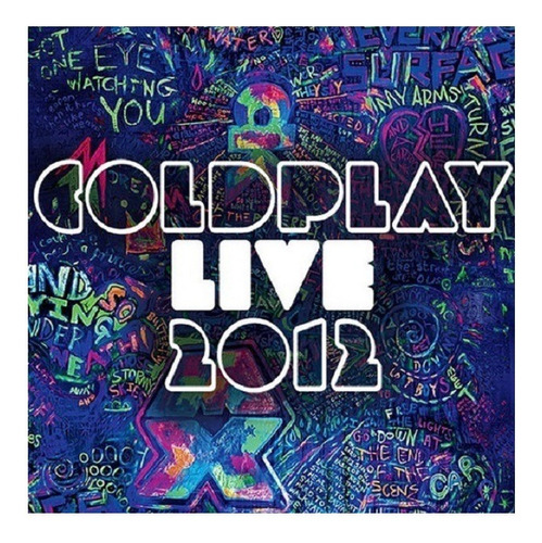 Cd+dvd Coldplay / Live 2012 (2012)