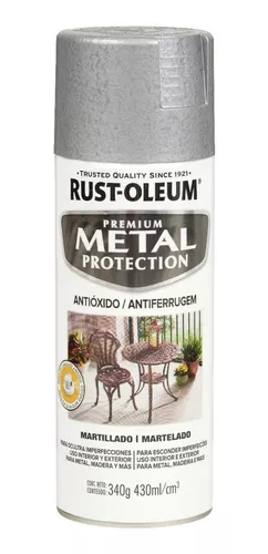 Pintura Antioxido Metal Protection Rust-Oleum Martillado 430mL