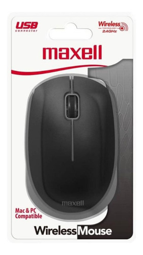 Imagen 3 de 6 de Mouse Inalámbrico Maxell Mowl-100 Usb Wireless Pc Y Mac