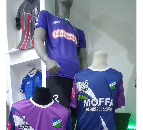 Camisetas Futbol Personalizadas Equipos Diseño Verano Promo