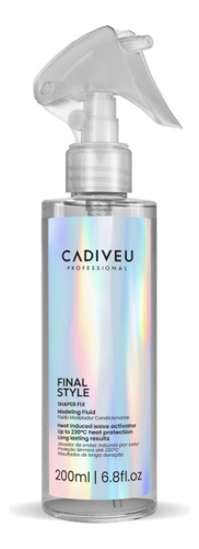 Fluído Modelador Condicionante Final Style 200ml - Cadiveu
