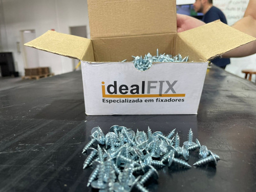 Parafuso Ponta Agulha Para Forro De Pvc 4,2x13 Com 1.500 Pçs