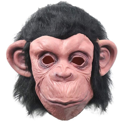 Mascara De Mono Chimpance Comprada En Ee Uu Latex Disfraz