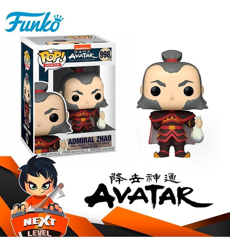 Imagen 2 de 5 de Avatar: The Last Airbender - Admiral Zaho - Funko Pop!