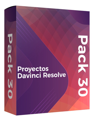 Proyectos Compatible Davinci Resolve Pack 30 Premium