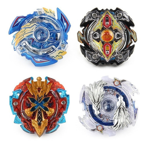 4 Beyblade Burst Valtriek +  1 Arena + 1 Lançador