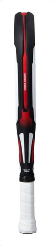Paleta de pádel adidas Carbon ATTK 1.7 2017 color negro/rojo