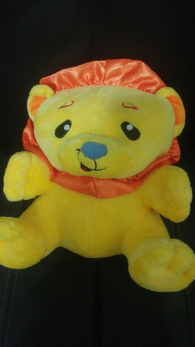 Peluche De León Color Amarillo..