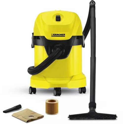 Aspiradora Karcher Wd3 Liquido Polvo Con O Sin Bolsa Oferta!