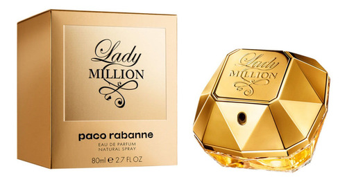 Paco Rabanne Lady Million EDP 80 ml para mujer