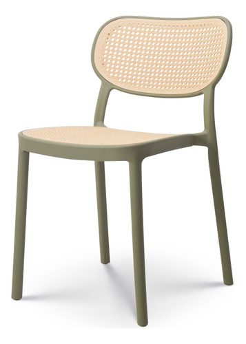 Silla Exterior / Comedor Plastico Esterilla Reforzada Jardin