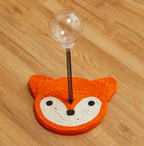 Poste Rascador Interactivo Para Gatos Y Mascotas De Dibujos