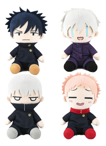 4pcs Jujutsu Kaisen Peluche Muñeca Juguete Cumpleaño Regalo