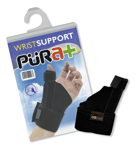 Imagen 2 de 5 de Férula Muñequera Inmovilizador Dedo Pulgar Pura+