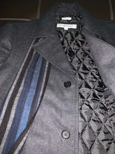 Perry ellis peacoat hot sale