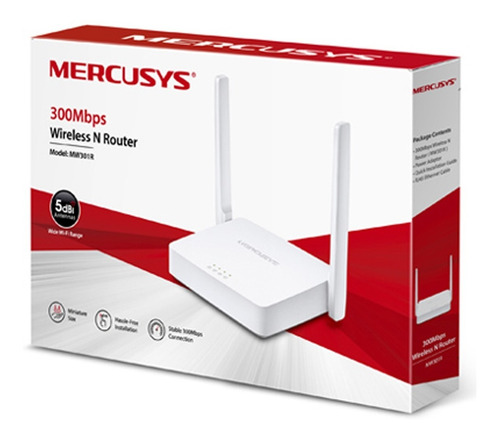 Router Wifi Multimodo 300mb Mw301r Isp 5dbi Mercusys Tp Link