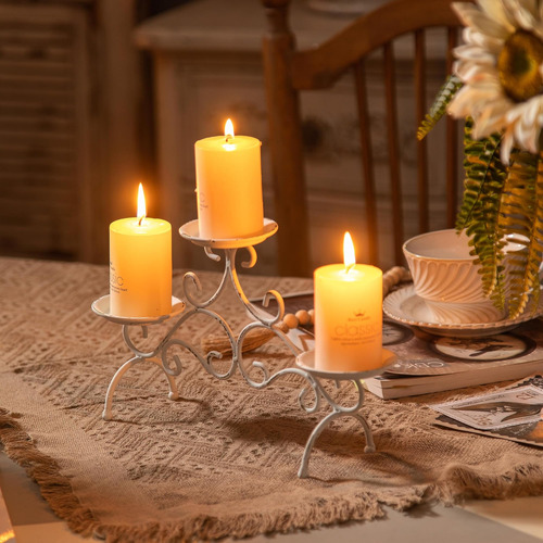Candelabro De Chimenea Rustica Sofe, De Pilar