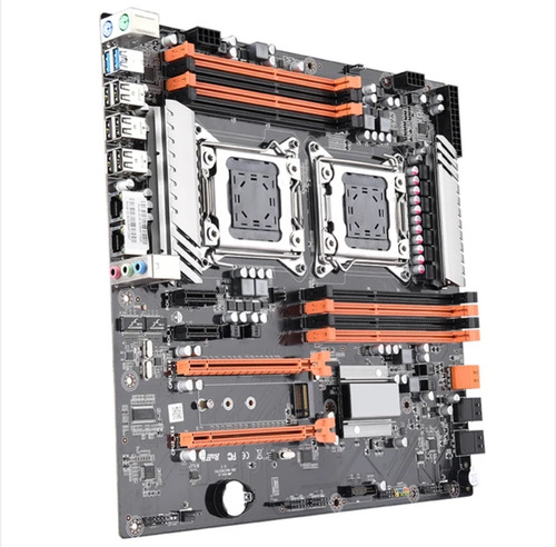 Placa Madre Dual X79 Lga2011 + 2 Xeon + 2 Cpu Fan