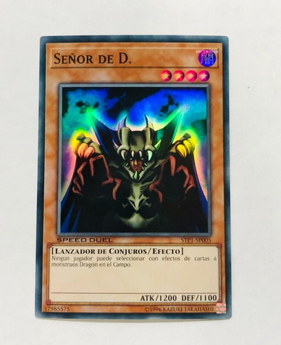 Señor De D. (lord Of D.) Super Rare. Yugioh!