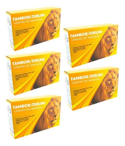 5 Pza Drum Generico X3330 Compatible Con 3330