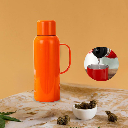 H, Hervidor Agua Con Aislamiento Al VacĂo, Taza Naranja