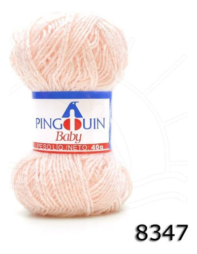 Fio Baby 40g - Pingouin 0049 - Nuvem Cor 8347 - ANGEL