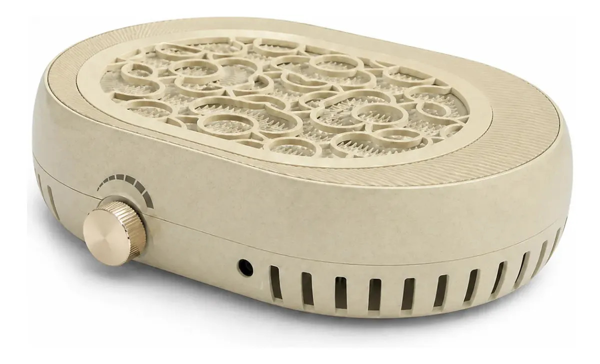 Coletor De Pó Nail Designer 4500rpm 100w Sugador Aspirador Cor Bege