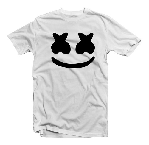 Remera Marshmello White