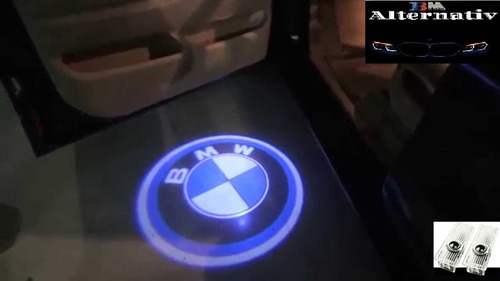 Imagen 1 de 10 de Plafón Led De Puerta Fantasma Bienvenida Para Bmw Logo Bmw