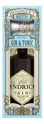 Gin Hendricks Premium 700 Ml Con Medidor Jigger