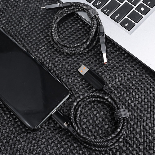 Cable De Datos Usb Tipo C De Carga Rápida Con Pantalla Digit