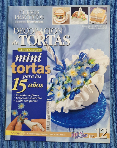 Revista Decoración De Tortas - Mini Tortas 15 Años