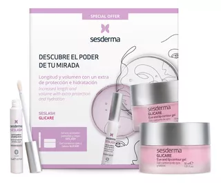 Pack Sesderma Seslash + Glicare Contorno De Ojos Momento de aplicación Día/Noche Tipo de piel Todo tipo de piel