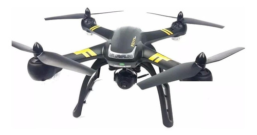 Drone FQ777 FQ30 com câmera HD black 1 bateria