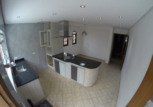 Imagem 2 de 5 de Sobrado 3 Quartos Santo André - Sp - Jardim Guarará - V4729