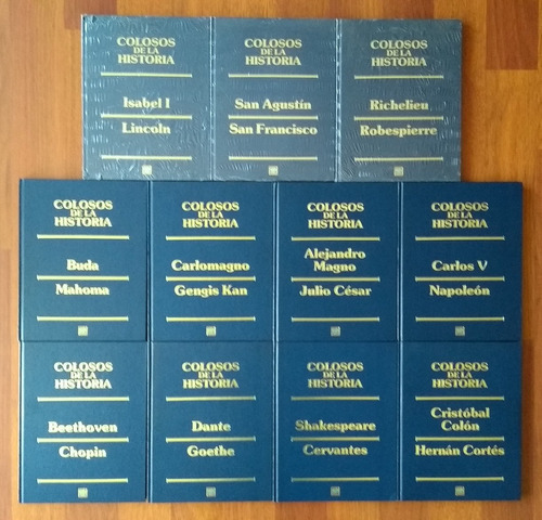 Colosos De La Historia - Paquete De 11 Tomos. Edit. Promexa