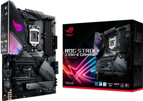 Tarjeta Madre Asus Rog Strix Z390-e Gaming Lga1151 8 Y 9 Gen