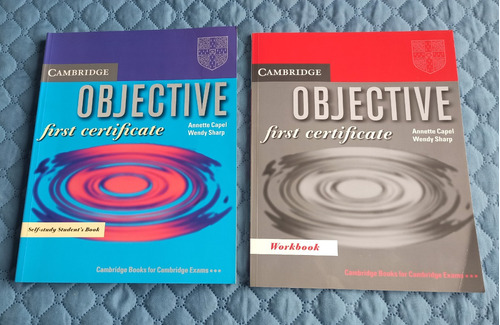 Objective First Certificate Student's Y Workbook Originales