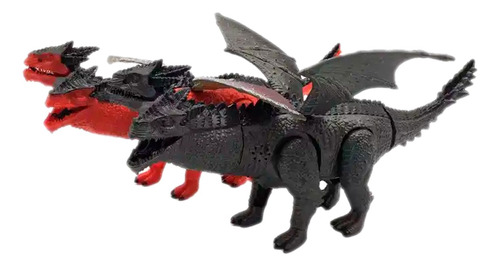 Dragon 2 Cabezas Dinosaurio 42cm R/c Control Remoto Juguete