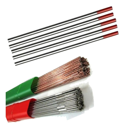 Aporte Hierro 1kg Inox 308 1kg 5 Tungstenos Rojo 1,6 Lacueva