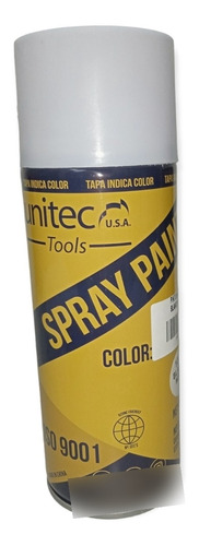 Pintura Spray Unitec-usa Blanco Mate 400ml 