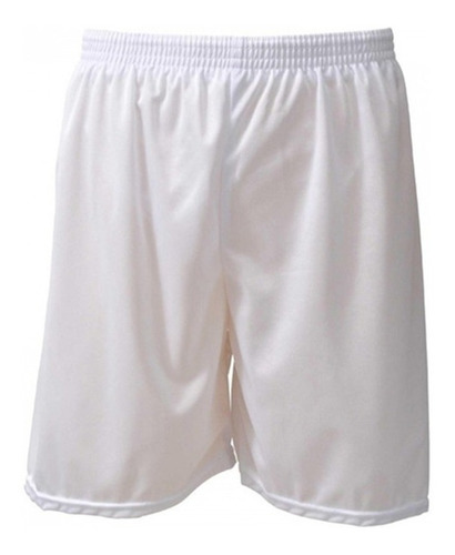 Calção Esportivo Liso Short Futebol C/ 16 Pçs