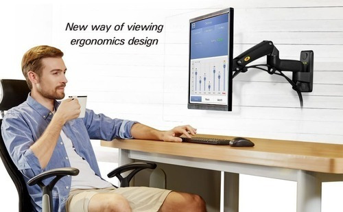 Imagen 4 de 6 de Soporte North Bayou Nb F150 Tv/monitor De 17 A 35 Negro