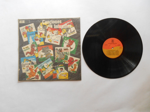 Canciones Infantiles Varios Lp Vinilo Colombia 1980