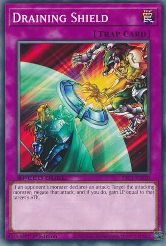 Draining Shield (sbc1-ene20) Yu-gi-oh!